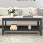 VidaXL Coffee Table 50x50x45 cm Wax Brown Solid Pine Wood With Sleek Minimalist Design For Indoor Living Room by vidaXL