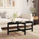 VidaXL Coffee Table 118x63x45 cm Solid Pine Wood Rustic Finish For Living Room Decor by vidaXL