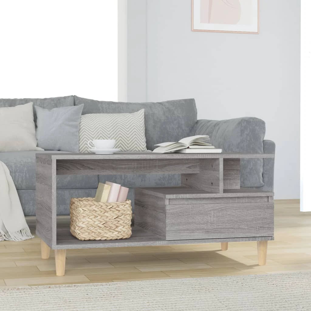 vidaXL VidaXL Coffee Table 90x49x45 Cm Engineered Wood LR - Coffee Table