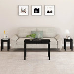 vidaXL vidaXL Nesting Tables 3 pcs Solid Wood Pine - Nest of Tables
