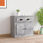vidaXL vidaXL Sideboard White 70x35.5x67.5 cm Engineered Wood - Sideboard