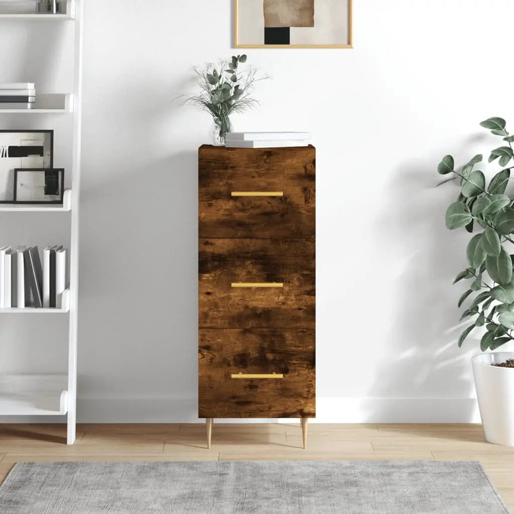 vidaXL vidaXL Sideboard Concrete Grey 34.5x34x90 cm Engineered Wood - Sideboard