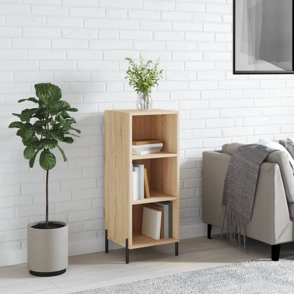 vidaXL vidaXL Sideboard White 34.5x32.5x90 cm Engineered Wood - Sideboard