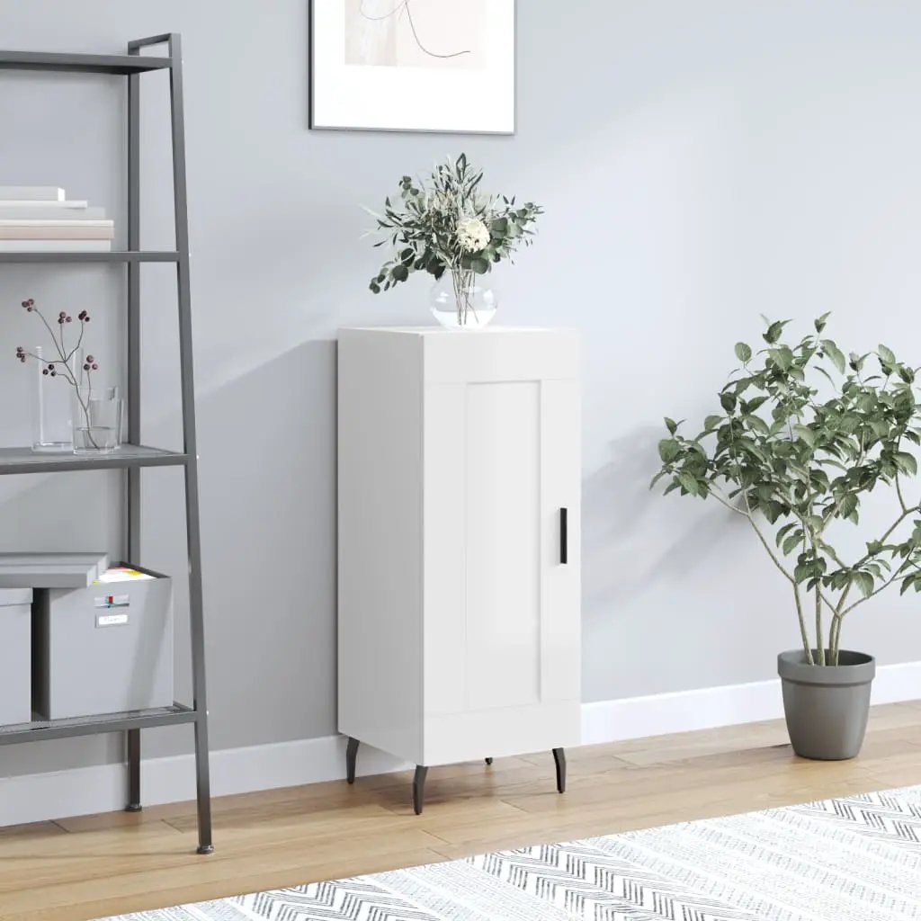 vidaXL vidaXL Sideboard White 34.5x34x90 cm Engineered Wood - Sideboard