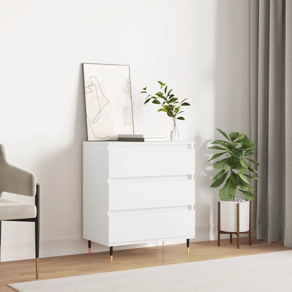 vidaXL vidaXL Sideboard White 60x35x70 cm Engineered Wood - Sideboard
