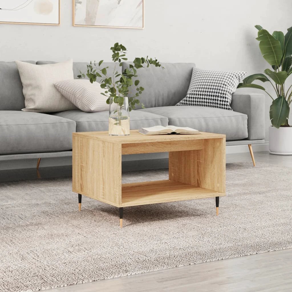 VidaXL Coffee Table 60x50x40cm OldWood LivingRoom by vidaXL