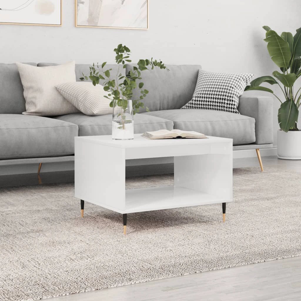 VidaXL Coffee Table 60x50x40cm OldWood LivingRoom by vidaXL