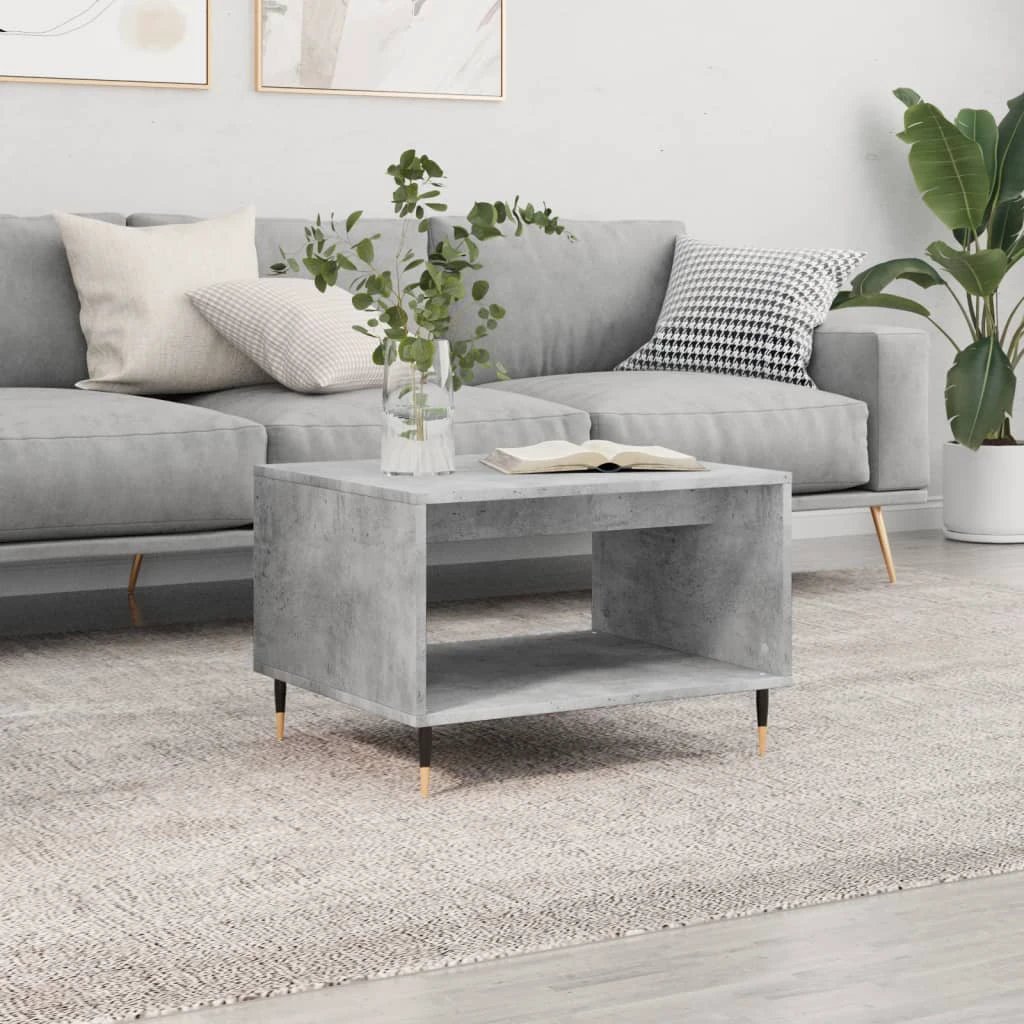 VidaXL Coffee Table 60x50x40cm OldWood LivingRoom by vidaXL