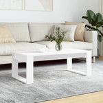 vidaXL VidaXL Coffee Table 102 x 50 x 35 cm Black Oak Engineered Wood Modern Sleek Living Room - Coffee Table