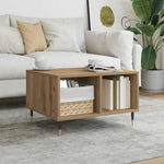 vidaXL VidaXL Coffee Table 60x50x36.5 cm Engineered Wood Moisture Resistant Living Room Accent - Coffee Table