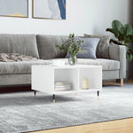 vidaXL VidaXL Coffee Table 60x50x36.5 cm Engineered Wood Moisture Resistant Living Room Accent - Coffee Table