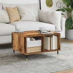 vidaXL VidaXL Coffee Table 60x50x36.5 cm Engineered Wood Moisture Resistant Living Room Accent - Coffee Table