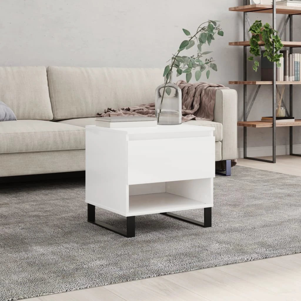 vidaXL VidaXL Coffee Tables 50x46x50 cm Moisture Resistant Engineered Wood Living Room Decor - Coffee Table
