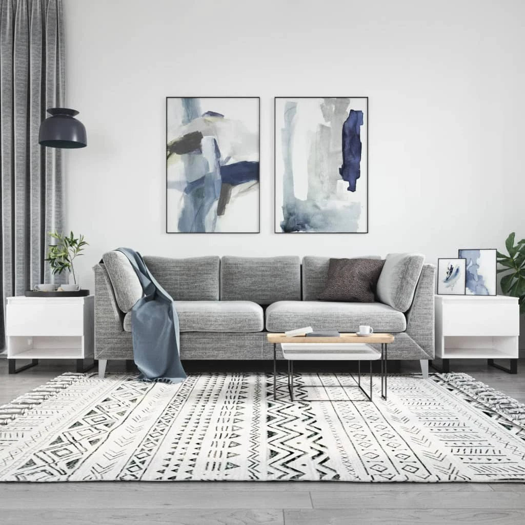 vidaXL VidaXL Coffee Tables 50x46x50 cm Moisture Resistant Engineered Wood Living Room Decor - Coffee Table