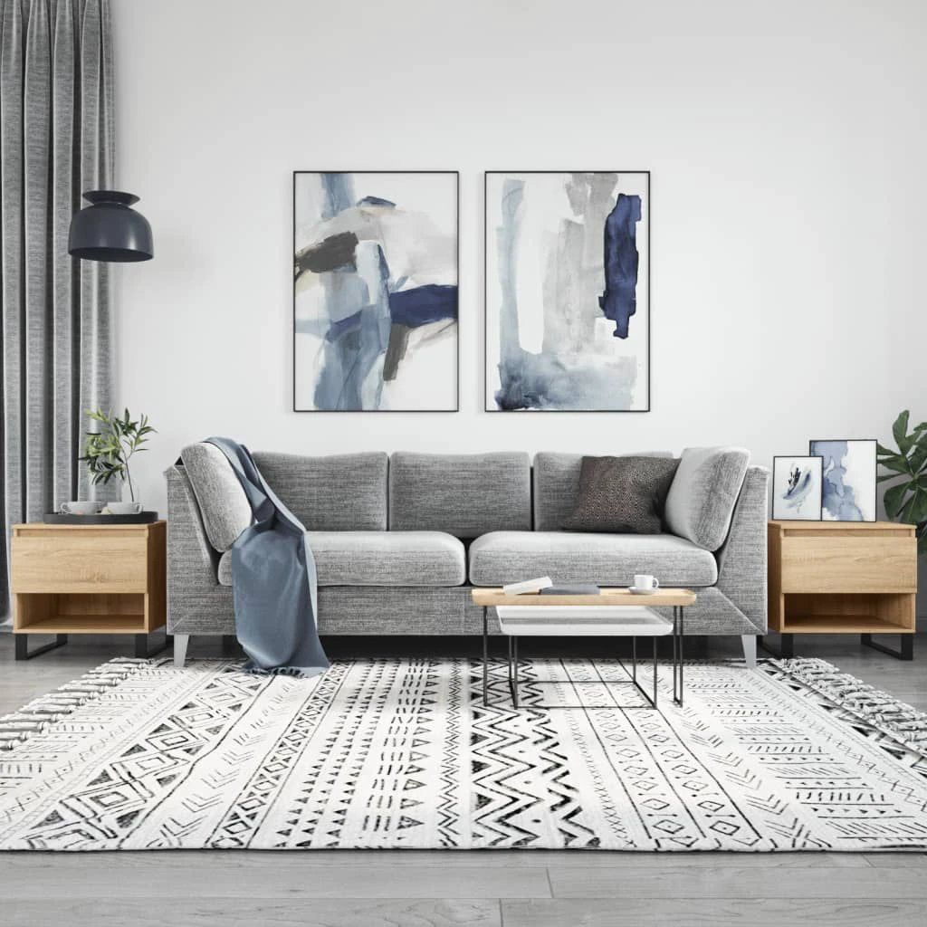 vidaXL VidaXL Coffee Tables 50x46x50 cm Moisture Resistant Engineered Wood Living Room Decor - Coffee Table