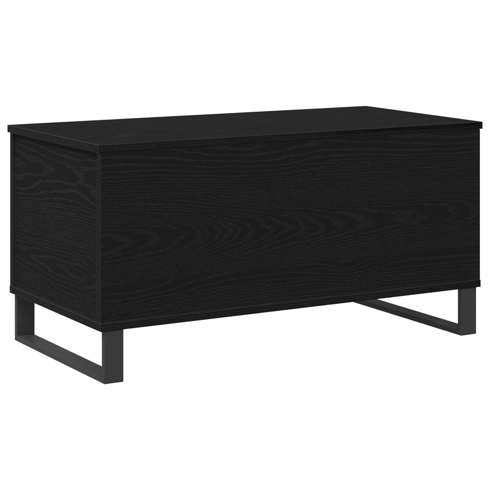 VidaXL Coffee Table 90x44.5x45 Black Oak Living by vidaXL