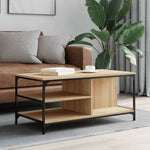 VidaXL Coffee Table 100x50x45 Rustic Living Room by vidaXL