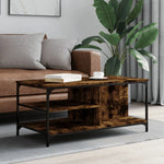 VidaXL Coffee Table 100x50x45 Rustic Living Room by vidaXL