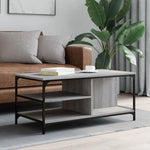 VidaXL Coffee Table 100x50x45 Rustic Living Room by vidaXL
