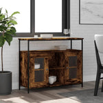 vidaXL vidaXL Sideboard Sonoma Oak 100x35x80 cm Engineered Wood - Sideboard
