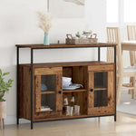 vidaXL vidaXL Sideboard Sonoma Oak 100x35x80 cm Engineered Wood - Sideboard