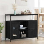 vidaXL vidaXL Sideboard Sonoma Oak 100x35x80 cm Engineered Wood - Sideboard
