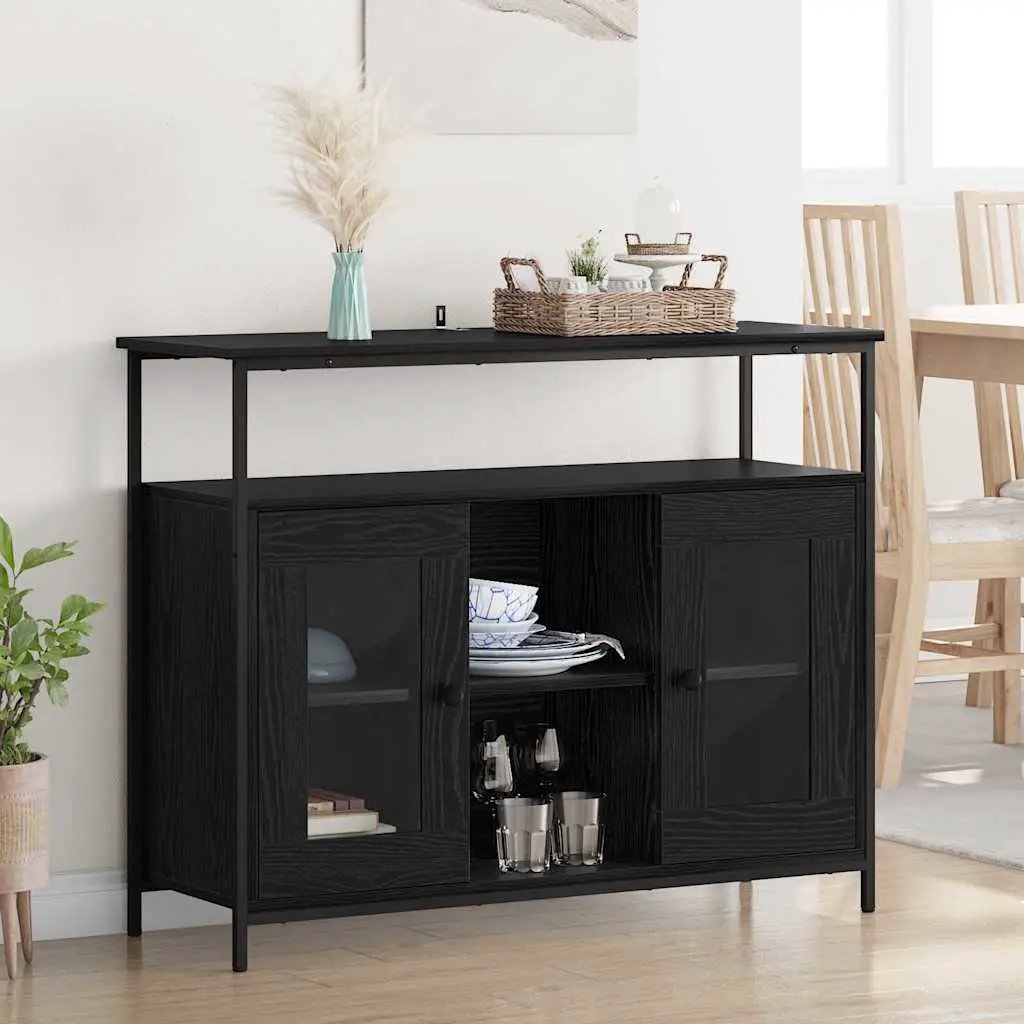 vidaXL vidaXL Sideboard Sonoma Oak 100x35x80 cm Engineered Wood - Sideboard