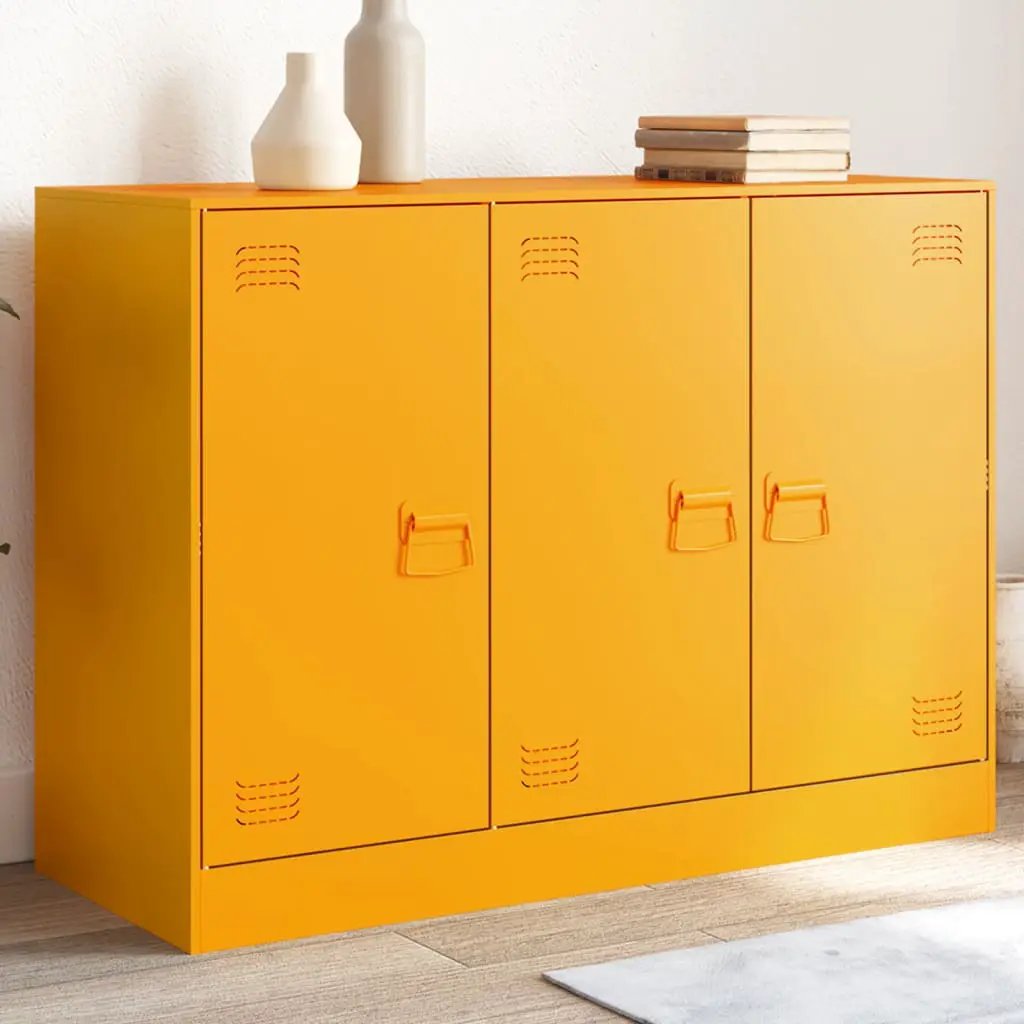 vidaXL vidaXL Sideboard Black 99x39x73 cm Steel - Sideboard