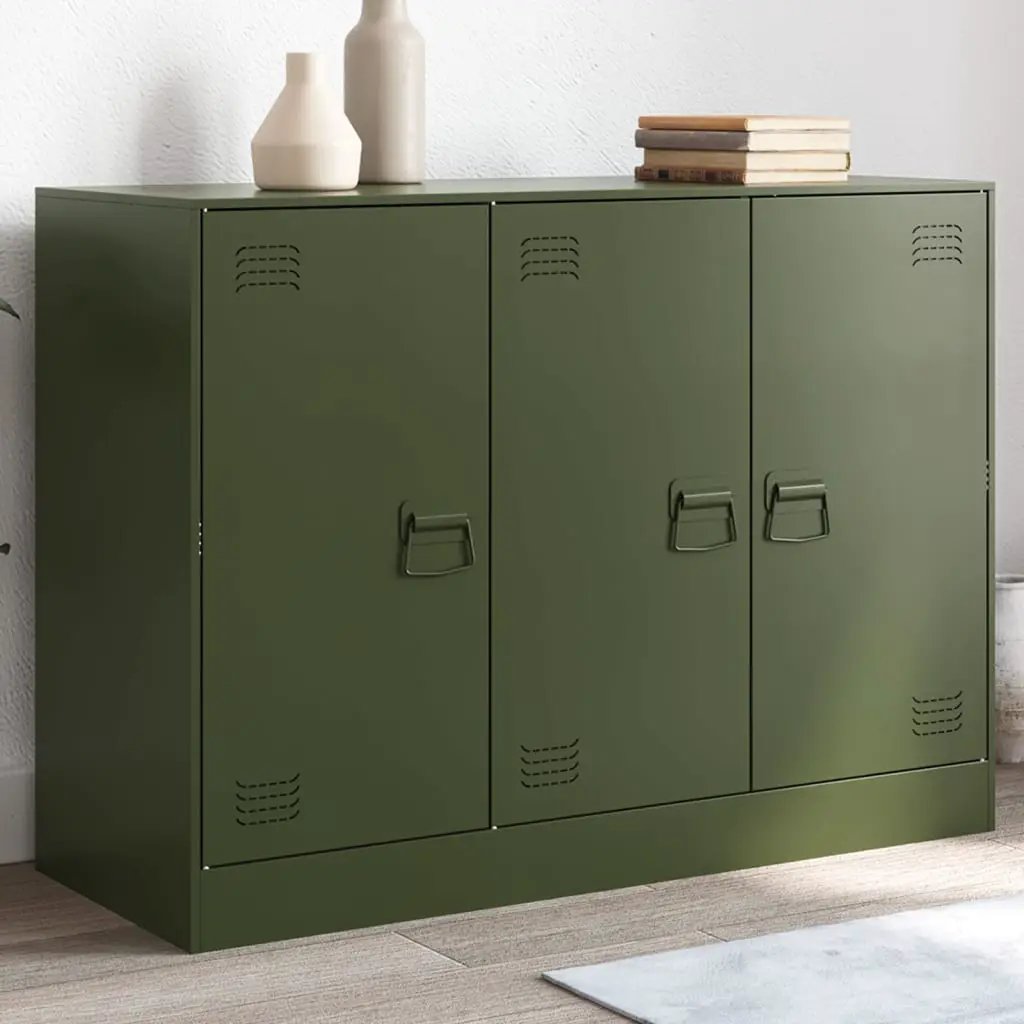 vidaXL vidaXL Sideboard Black 99x39x73 cm Steel - Sideboard