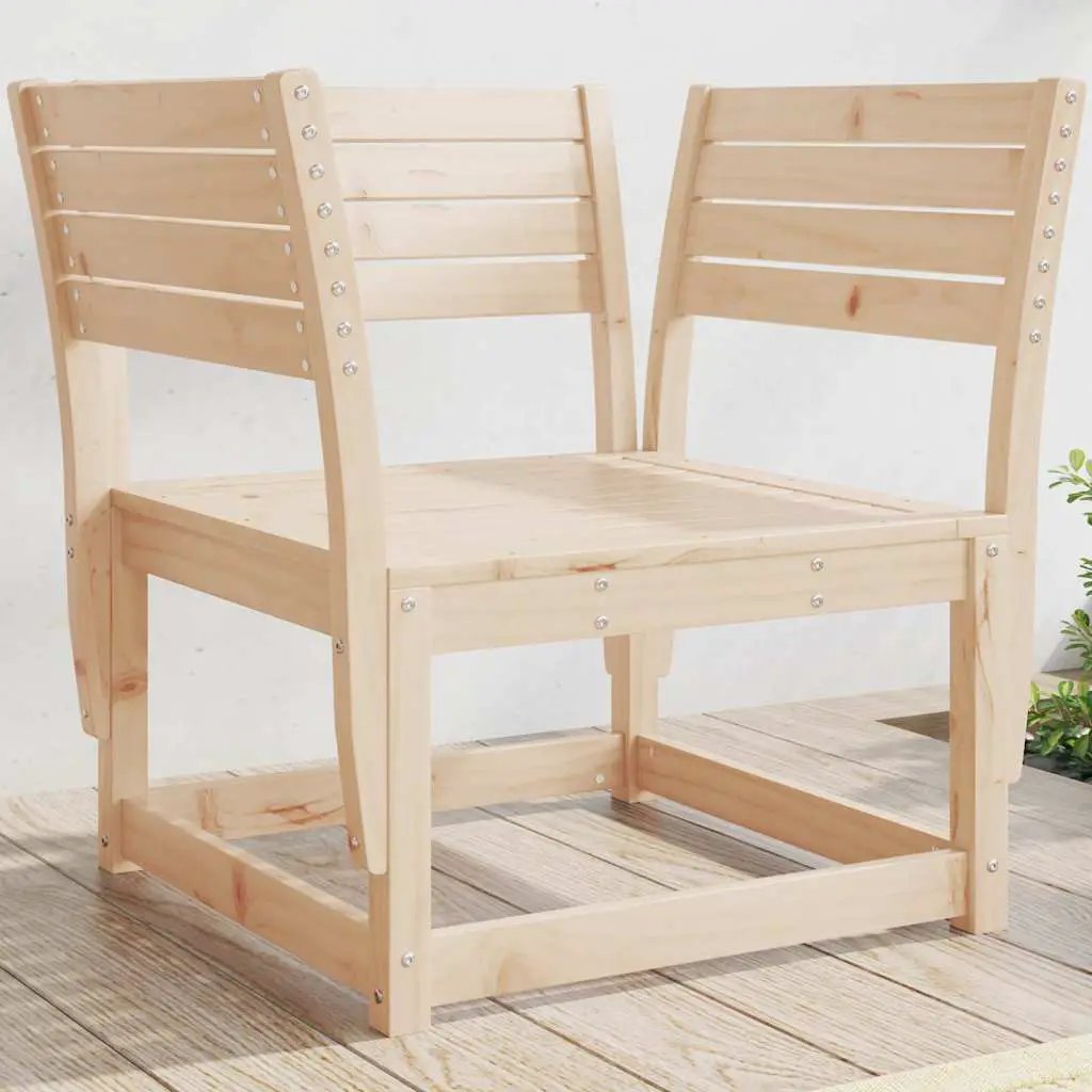 vidaXL vidaXL Garden Chair Solid Wood Pine - Garden Chairs