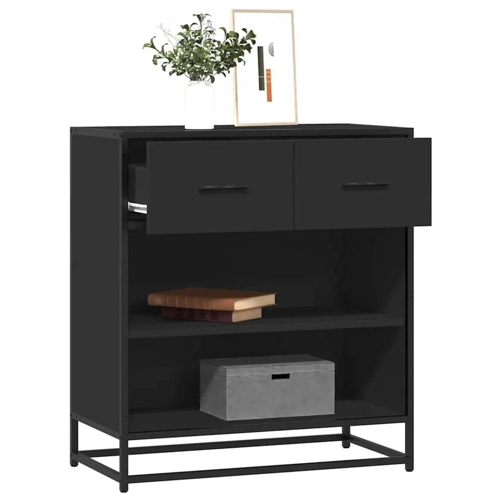 vidaXL vidaXL Sideboard Black 68x35x76 cm Engineered Wood - Sideboard