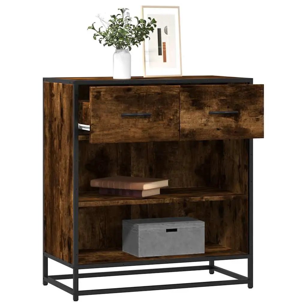 vidaXL vidaXL Sideboard Black 68x35x76 cm Engineered Wood - Sideboard