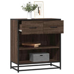 vidaXL vidaXL Sideboard Black 68x35x76 cm Engineered Wood - Sideboard