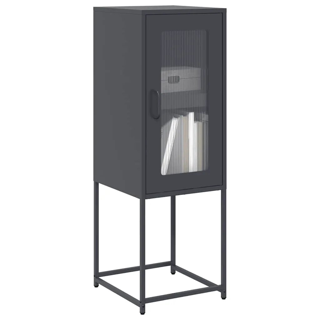 vidaXL vidaXL Sideboard Black 36x39x107 cm Cold-rolled Steel - Sideboard