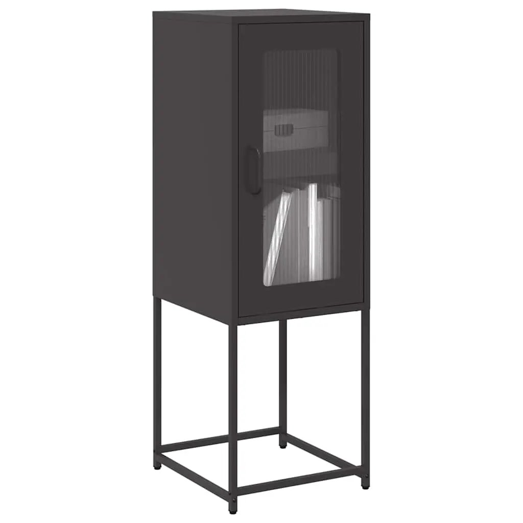 vidaXL vidaXL Sideboard Black 36x39x107 cm Cold-rolled Steel - Sideboard