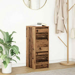 vidaXL vidaXL Sideboard White 29.5x34x76 cm Engineered Wood - Sideboard