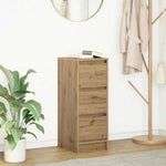 vidaXL vidaXL Sideboard White 29.5x34x76 cm Engineered Wood - Sideboard