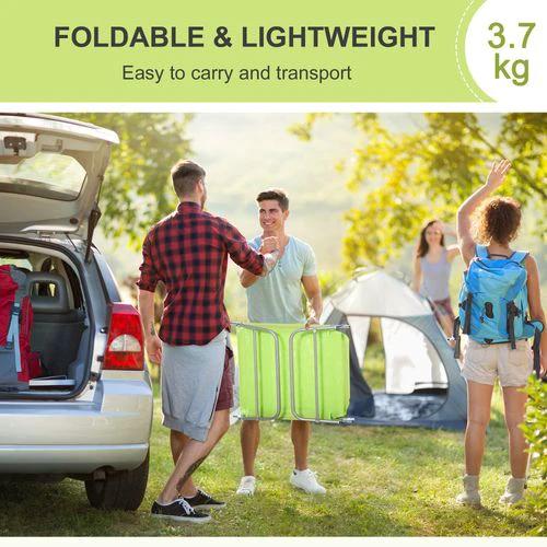 Outsunny Adjustable Garden Lounger Recliner Chair with Folding Design for Outdoor Relaxation and Sunbathing - Sun Lounger