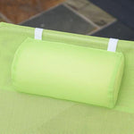 Adjustable Garden Lounger Recliner Chair with Folding Design for Outdoor Relaxation and Sunbathing by Outsunny