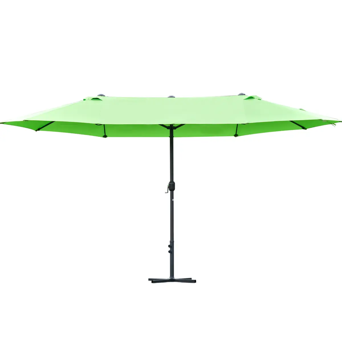 Outsunny 4.6m Garden Parasol Double-Sided Sun Umbrella Market Shelter Canopy - Parasol