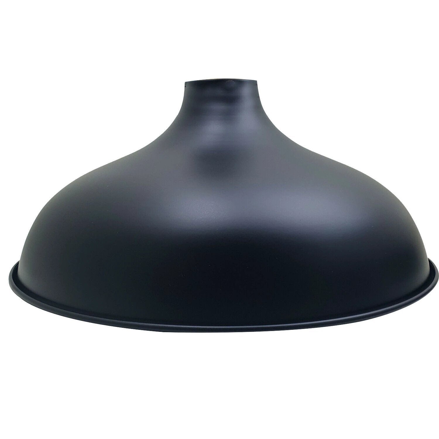 Ledson Industrial Metal Pendant Shade 36cm Dia 15.5cm H E27 Base for Kitchen and Bedroom - Ceiling Lights