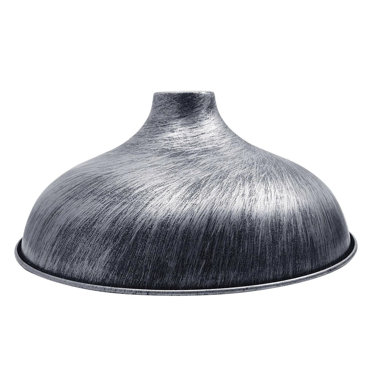 Ledson Industrial Metal Pendant Shade 36cm Dia 15.5cm H E27 Base for Kitchen and Bedroom - Ceiling Lights
