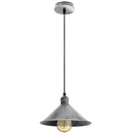 Industrial Pendant Light 95cm Brushed Brass Decor by Ledsone