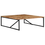 Premium Coffee Table 110x110x36 cm Solid Acacia Wood Centerpiece for Modern Living Rooms - vidaXL - Home Symphony
