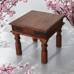 MSL 45CM WOODEN SQUARE TABLE - Console Table