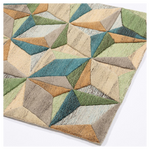 Esselle Home Lilianna Embossed Geo Wool 120x170cm Rug - Rug