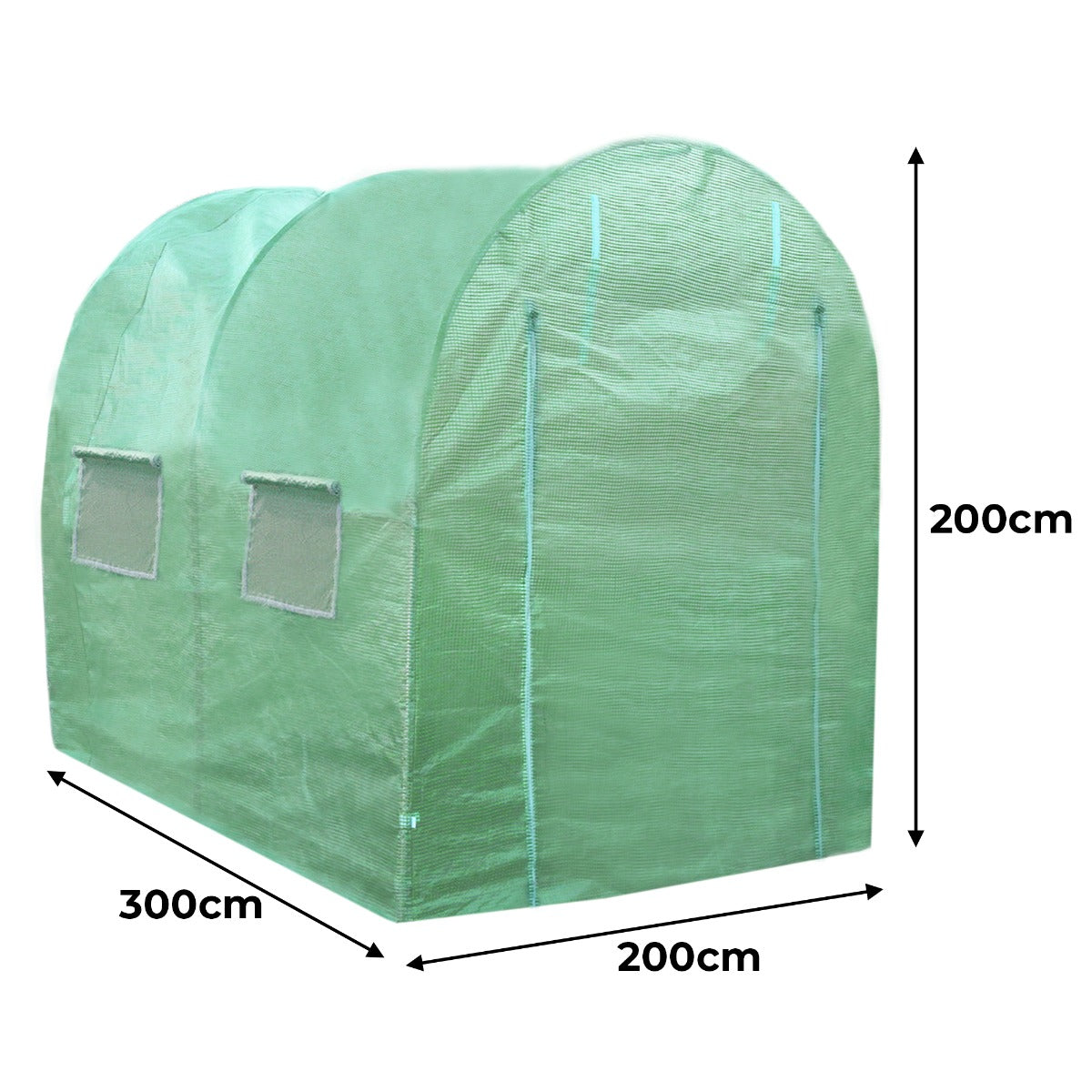 Heavy-Duty Polytunnel 3m x 2m Racking Gardeners