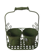 MSL GREEN 2 POT PLANTER - Planters