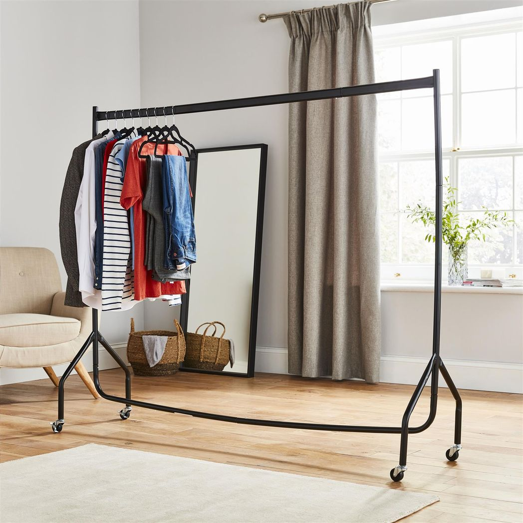 Extra Heavy Duty Clothes Rail 6ft By 5ft Pop Clip Home Use - Direct Online Houseware - Home Symphony