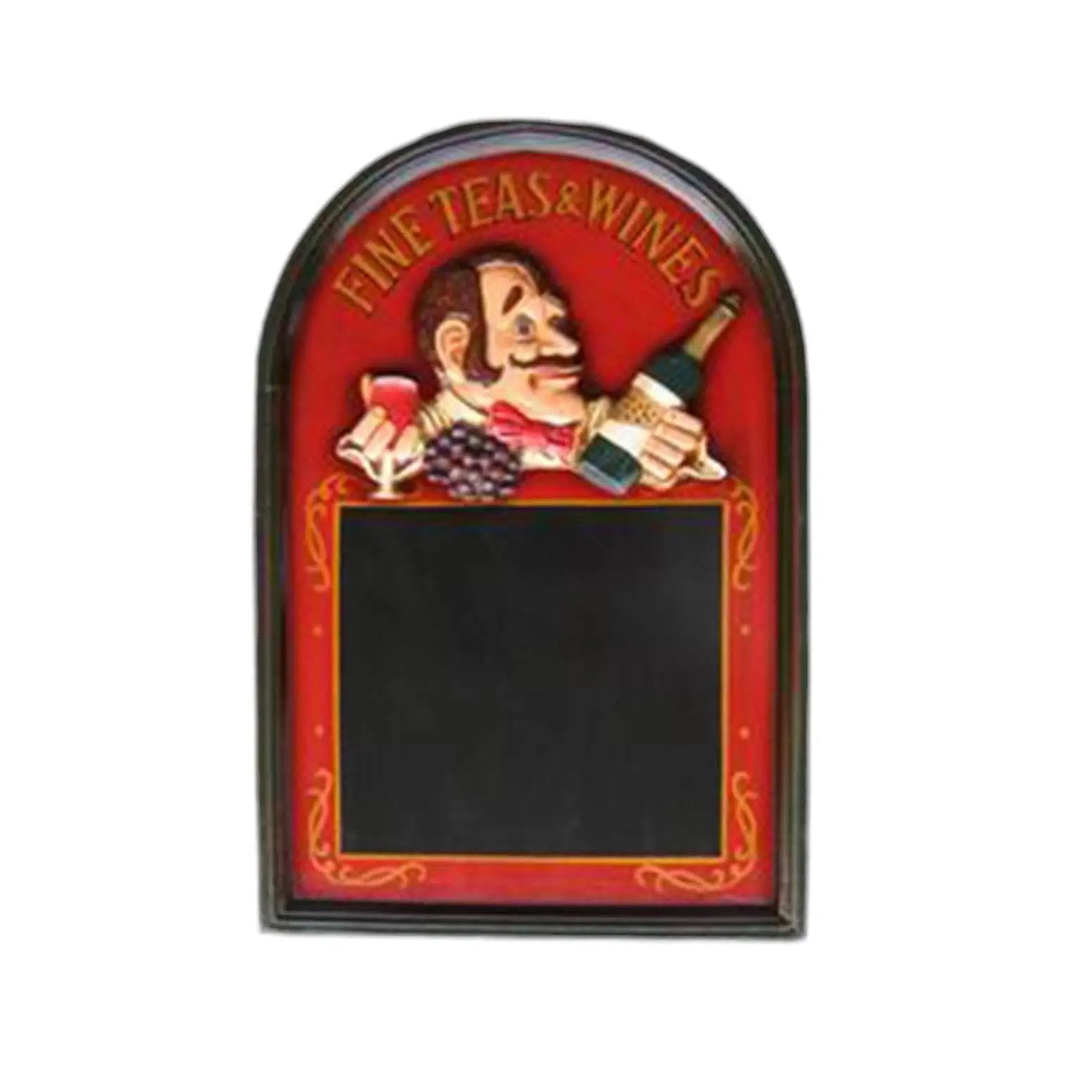 MSL 60X40CM WINE WAITER BLACK MENU BOARD - Wine Rack